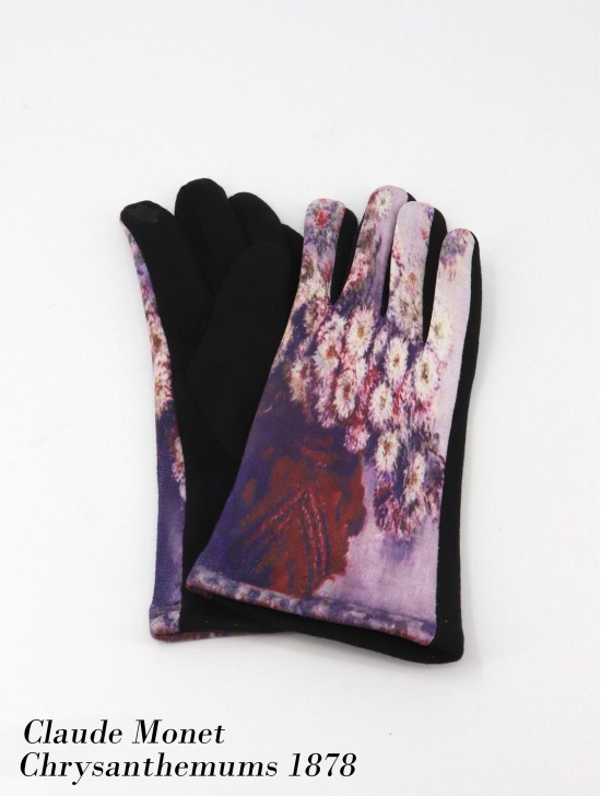 Oil Painting Design Touch Screen Glove